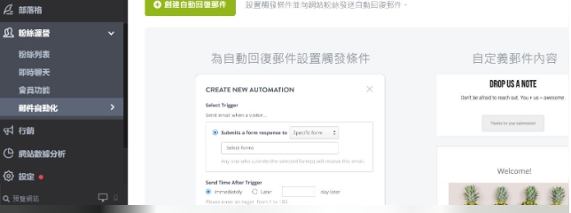 自動回復電子郵件 自動回復電子郵件